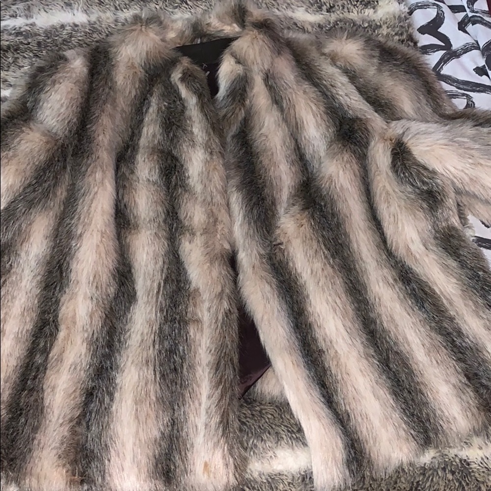 Faux Fur Coat